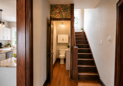 Historic Home in Ohio Stunningly Restored to Glory | Entry Way (After)