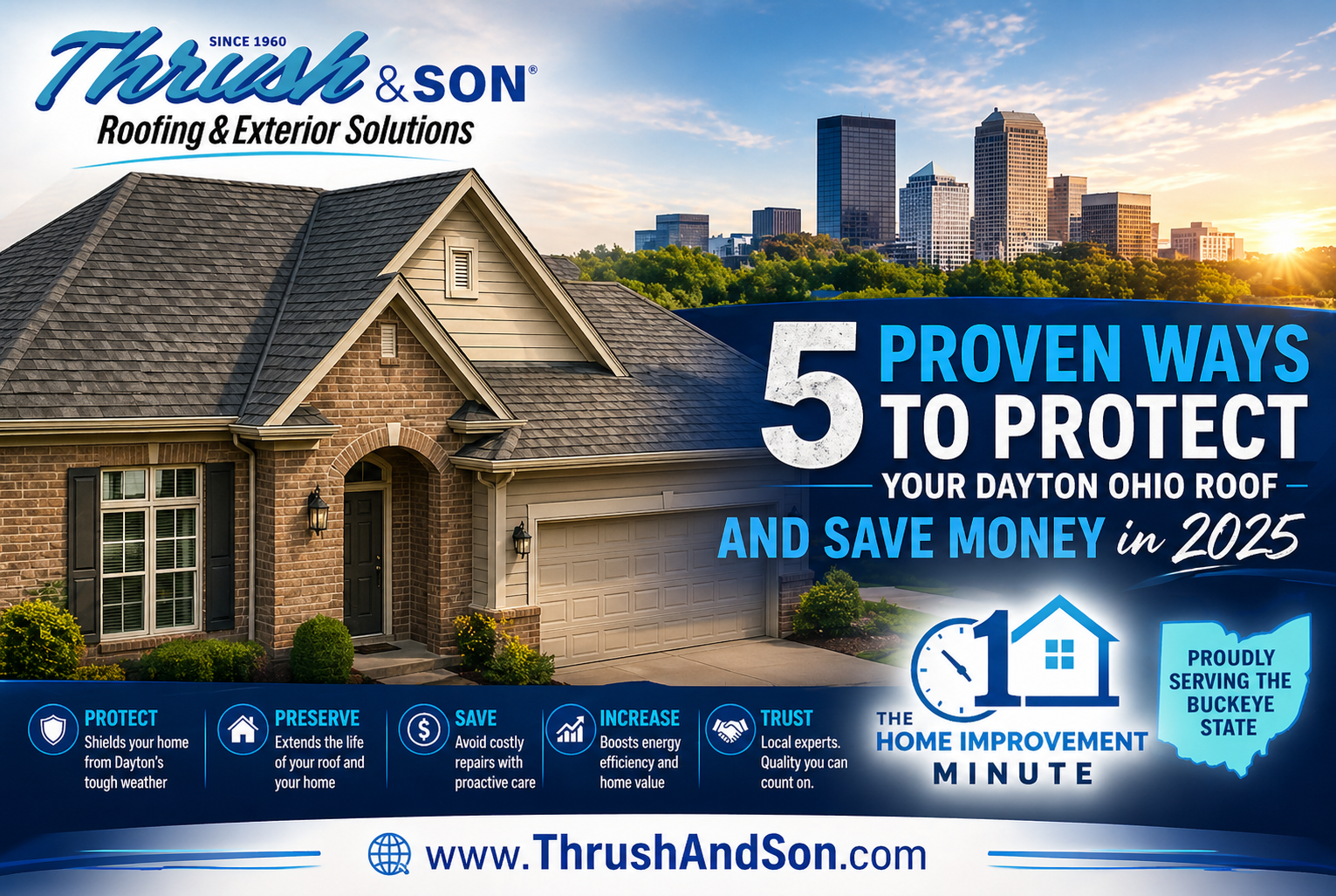 5 Proven Ways to Protect Your Dayton Ohio Roof and Save Money in 2025.
