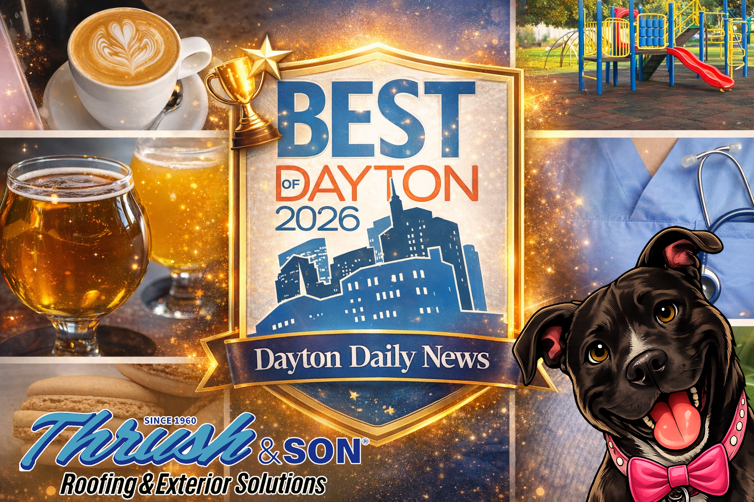 Best of Dayton 2026 promotional graphic highlighting local favorites, community businesses, and Dayton Daily News award recognition.