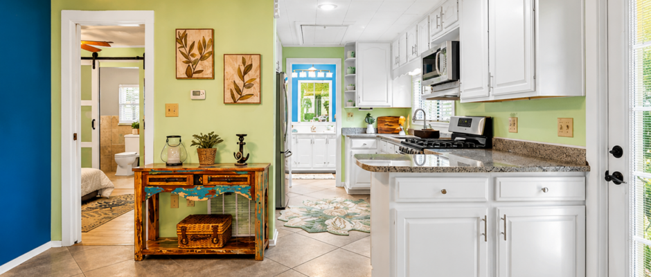 Bright Coastal Kitchen Remodel With Modern Open Concept Design - Thrush & Son®