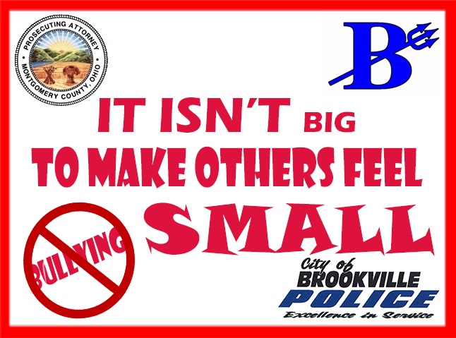About Thrush & Son: Brookville anti-bullying campaign sign with Brookville Police and Brookville schools