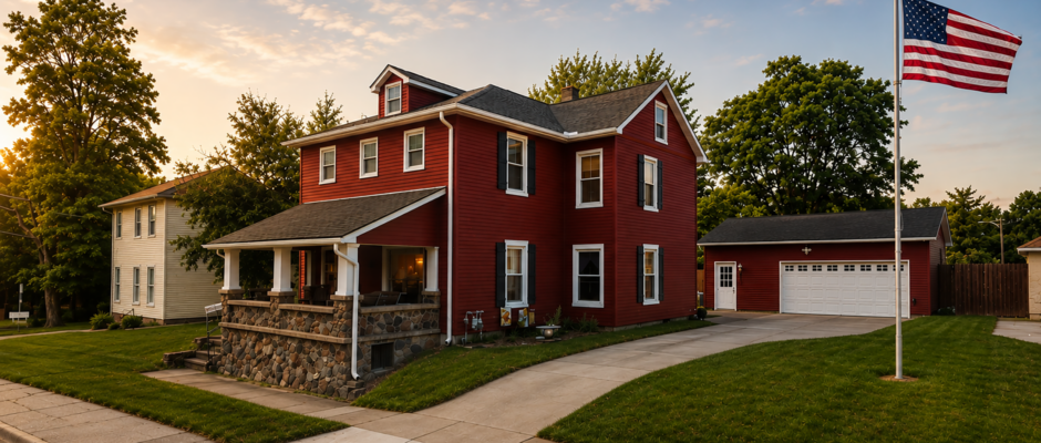 Complete Exterior Home Remodel in Brookville Ohio - Thrush & Son®