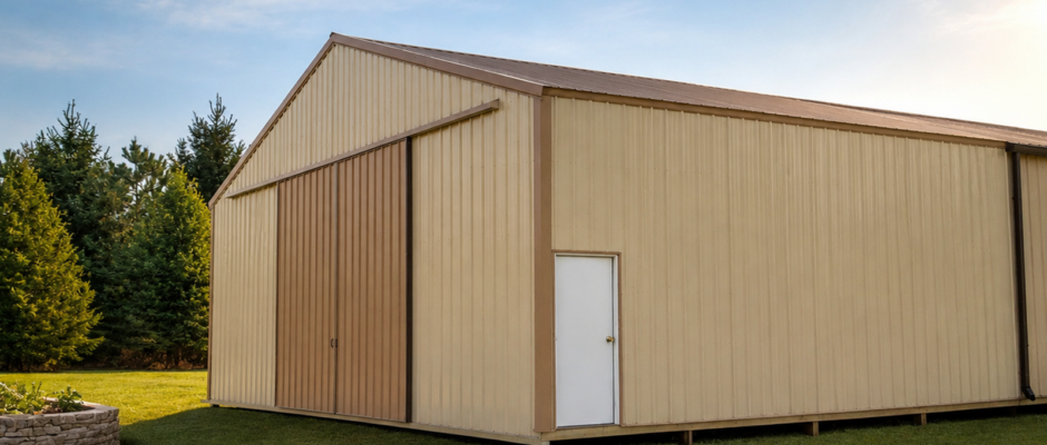 Custom Pole Barn Addition & Exterior Expansion Project - Thrush & Son®