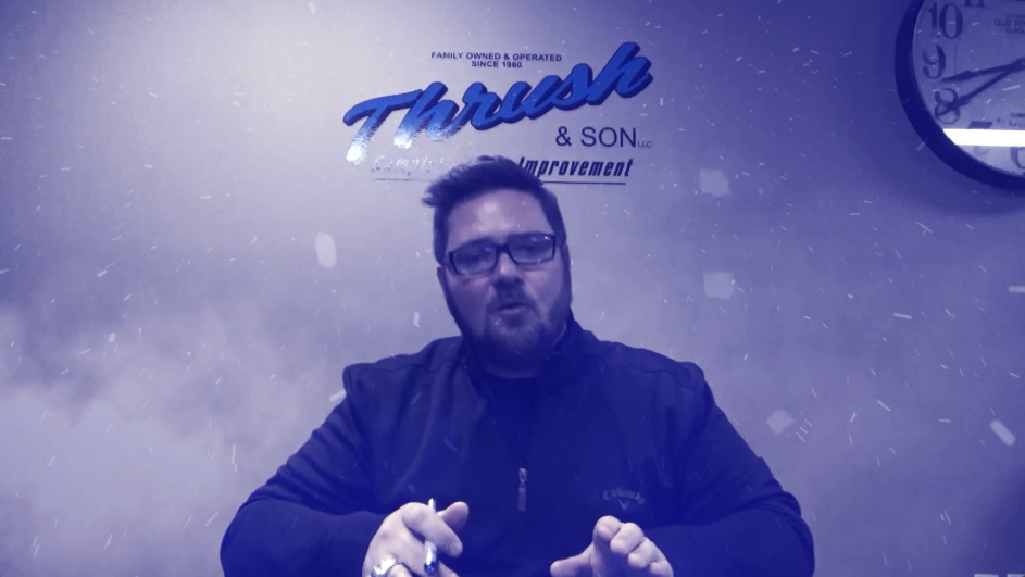 Finally Arrived announcement highlighting spring exterior upgrades from Thrush & Son® in the Miami Valley