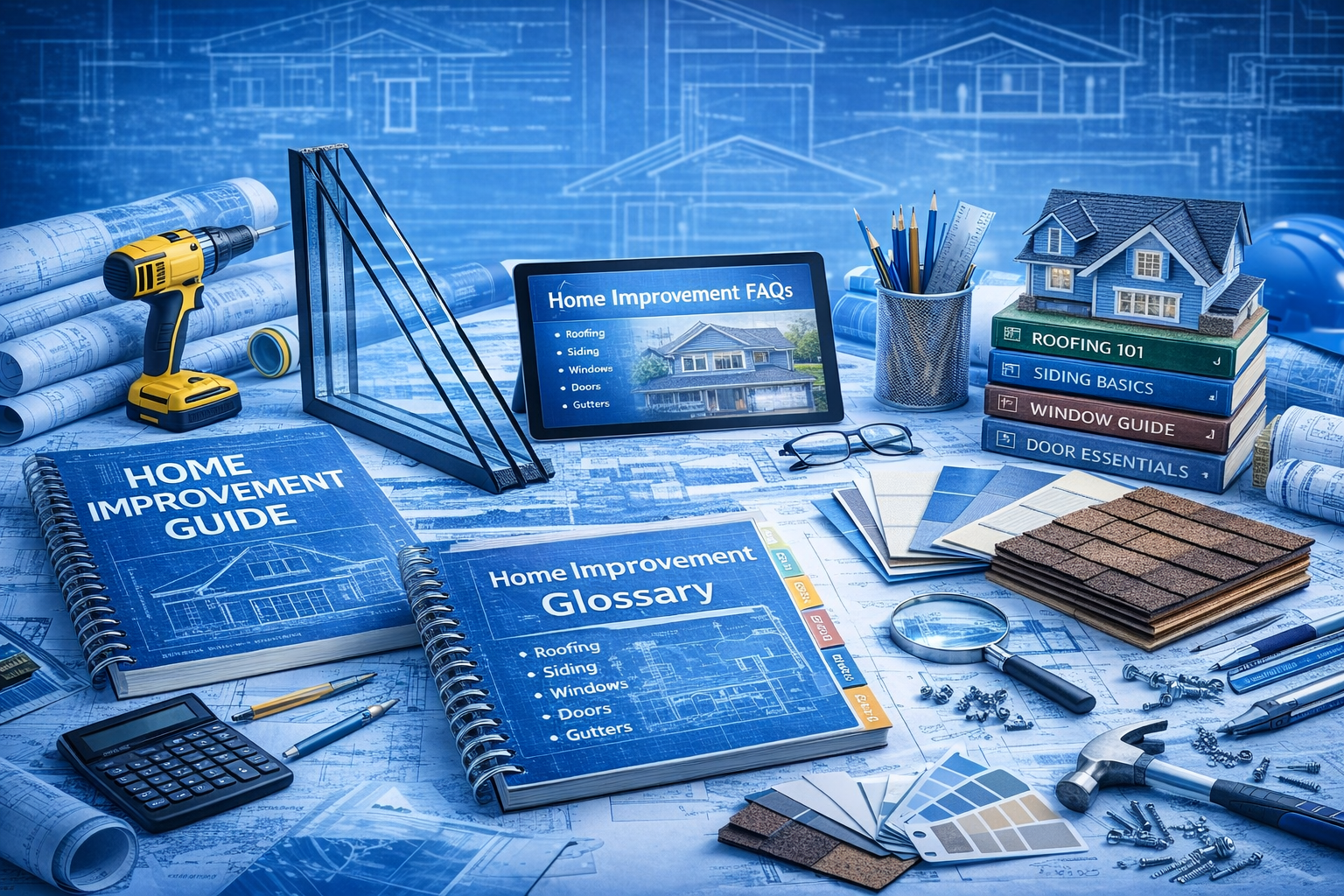 Thrush & Son® resources hub — expert guides for roofing, siding, windows, doors, warranties, and financing