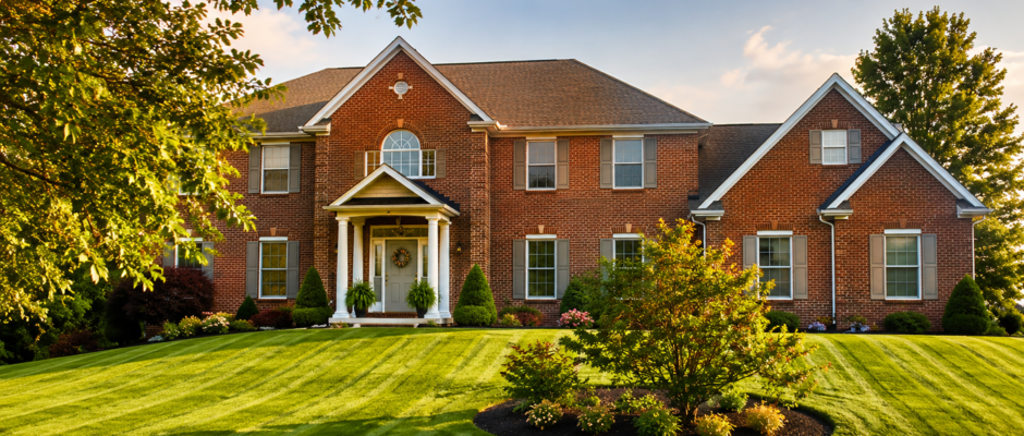 Luxury Brick Home Exterior Enhancement in Brookville Ohio - Thrush & Son®