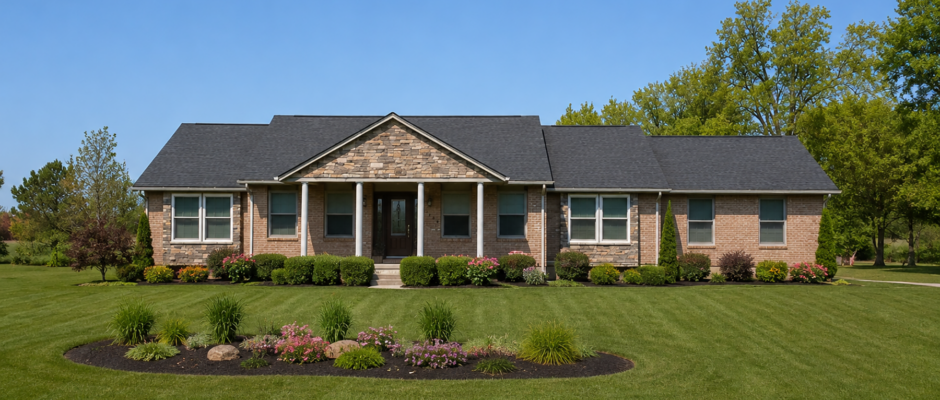 Luxury Estate Exterior Renovation With Professional Landscape Design - Thrush & Son®