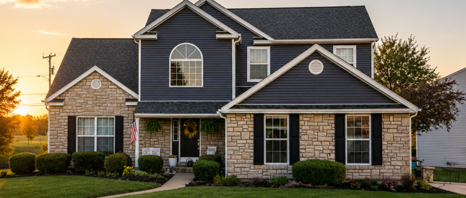 Luxury Siding Exterior Enhancement in Brookville Ohio - Thrush & Son®