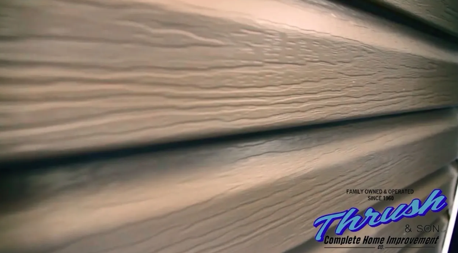 Maintenance is a must for protecting exterior siding installed by Thrush & Son® since 1960