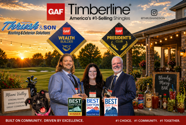 Historic home renovation and exterior remodeling experts from Thrush & Son® celebrating award-winning craftsmanship in Ohio.