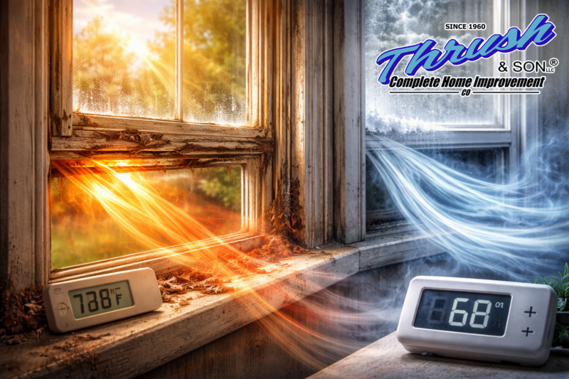 Discover how modern Low-E, double-pane windows transform your cool home into an energy-saving oasis, reflecting sunlight and blocking harmful UV rays during scorching summers.