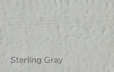 Light gray vinyl siding in Sterling Gray finish