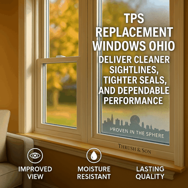 TPS Replacement Windows Ohio deliver cleaner sightlines, tighter seals, and dependable performance—proven in the Sphere Las Vegas.
